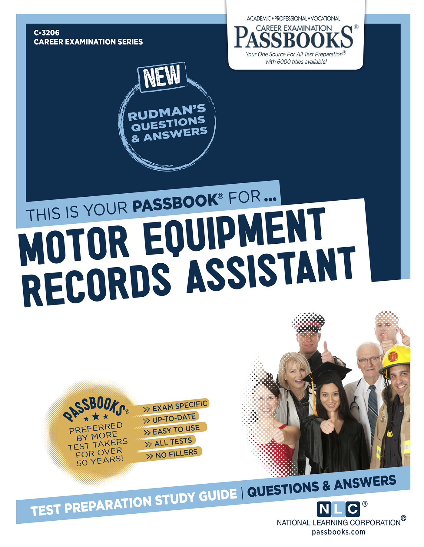 Motor Equipment Records Assistant, Career Examination Series