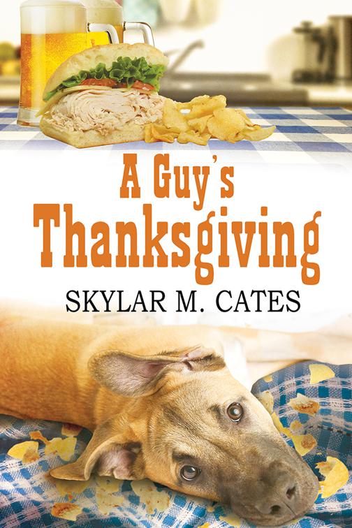 This image is the cover for the book A Guy's Thanksgiving, The Guy Series