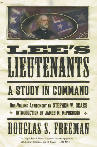 This image is the cover for the book Lee's Lieutenants