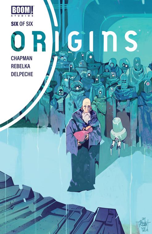 This image is the cover for the book Origins #6, Origins