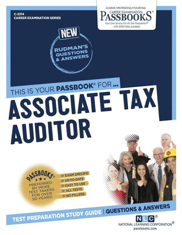 Associate Tax Auditor, Career Examination Series