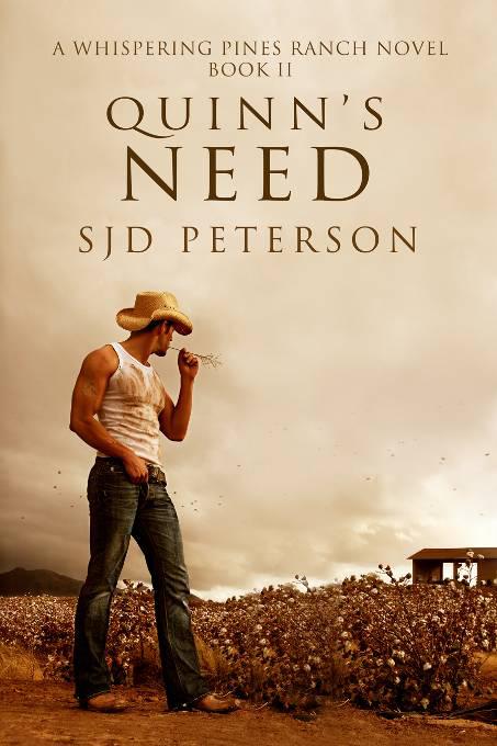 This image is the cover for the book Quinn's Need, Whispering Pines Ranch