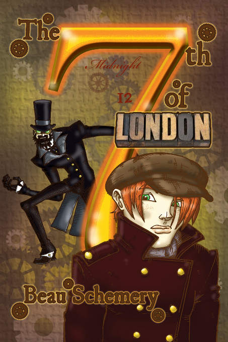 This image is the cover for the book The 7th of London, Gadgets and Shadows