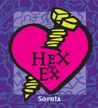 This image is the cover for the book Hex the Ex