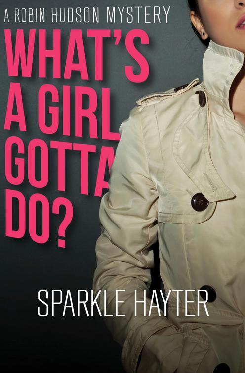 What&#x27;s a Girl Gotta Do?, The Robin Hudson Mysteries