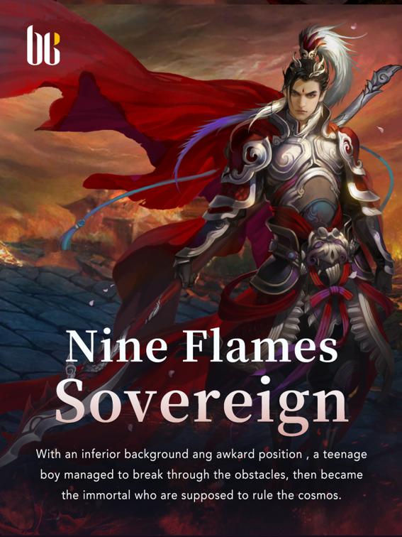 This image is the cover for the book Nine Flames Sovereign, Volume 25