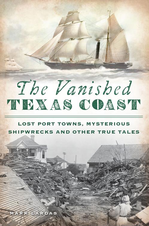 This image is the cover for the book The Vanished Texas Coast