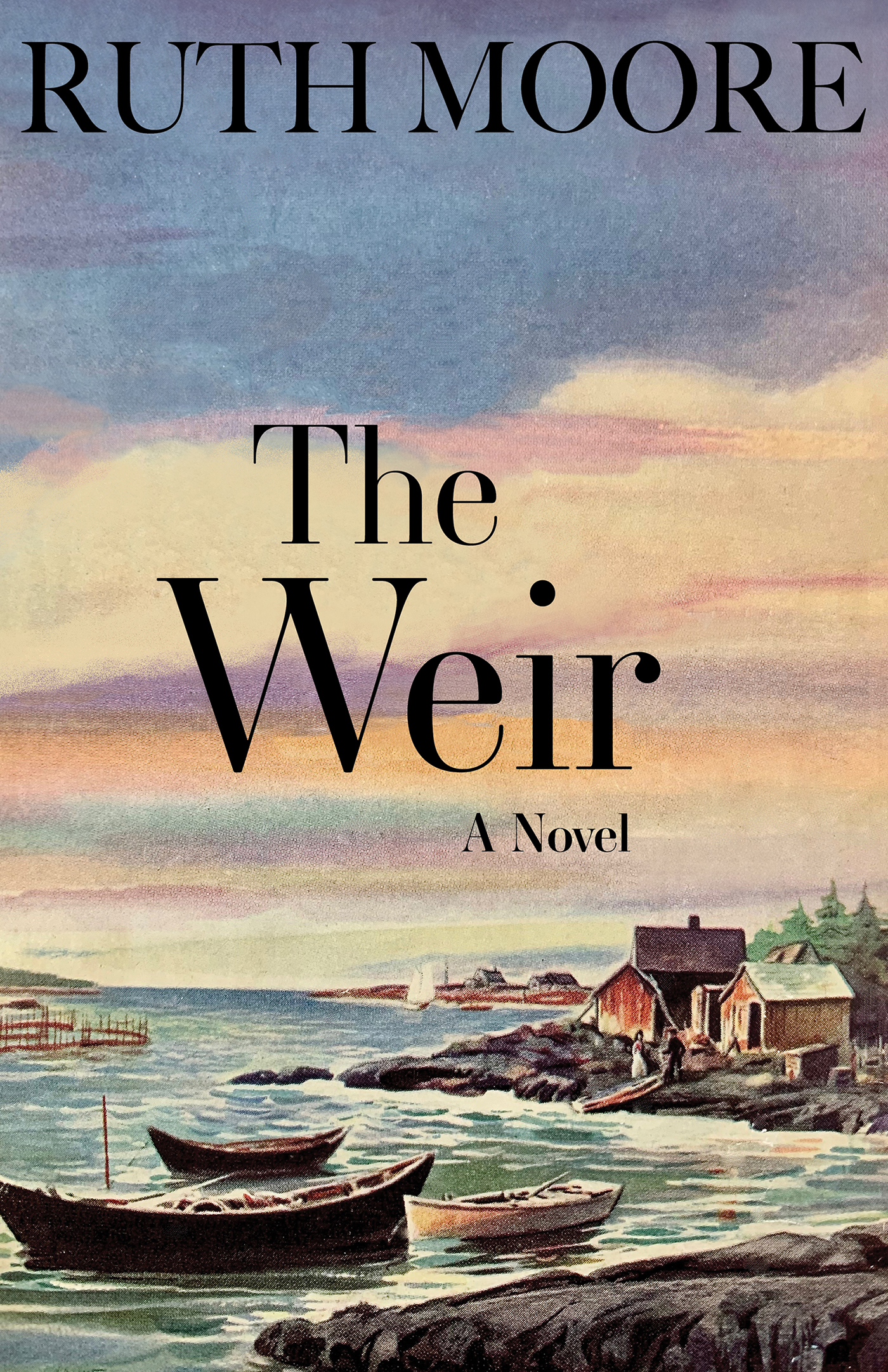 This image is the cover for the book The Weir