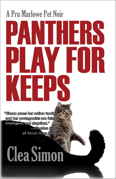 Panthers Play for Keeps, Pru Marlowe Pet Noir