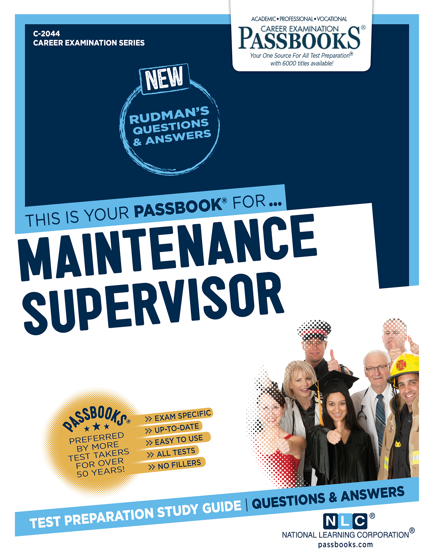 Maintenance Supervisor, Career Examination Series