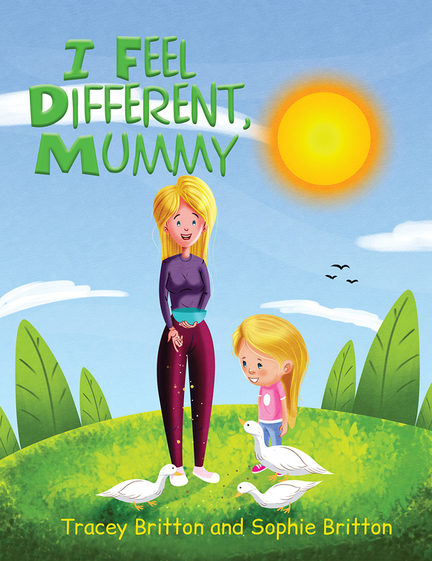 This image is the cover for the book I Feel Different, Mummy