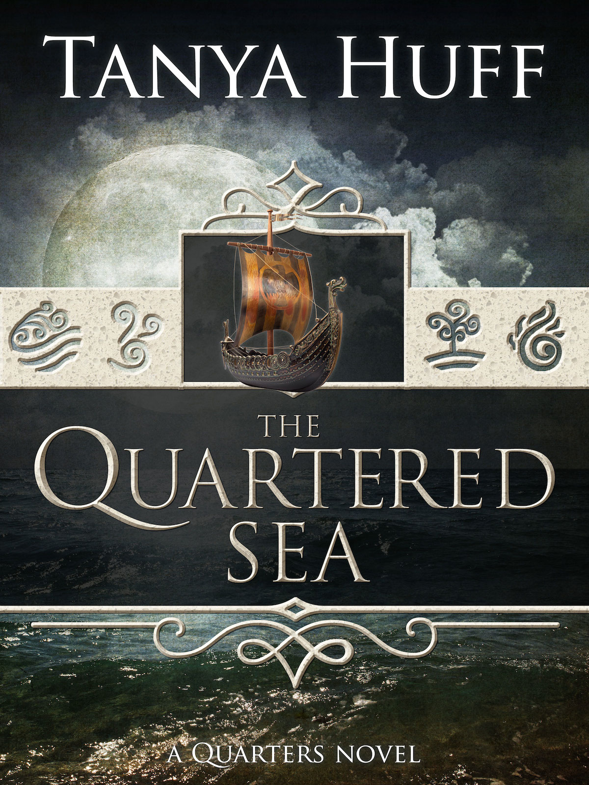 This image is the cover for the book The Quartered Sea, Quarters