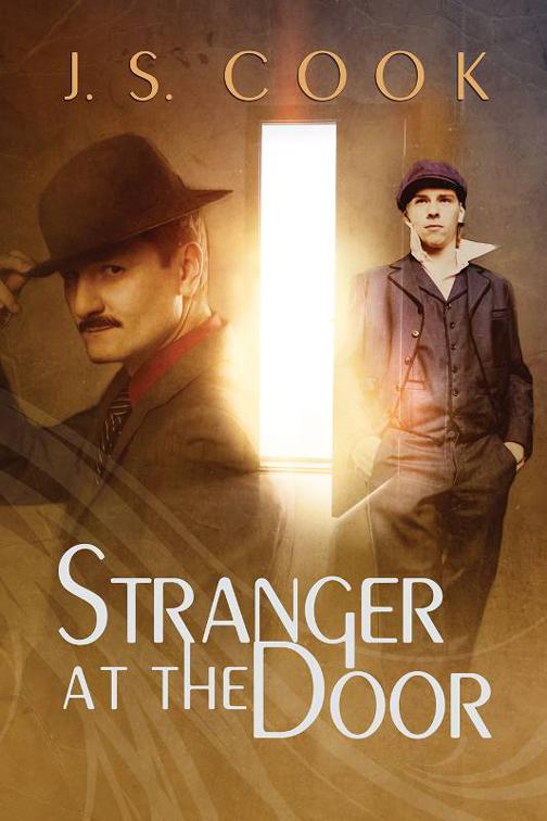 This image is the cover for the book Stranger at the Door