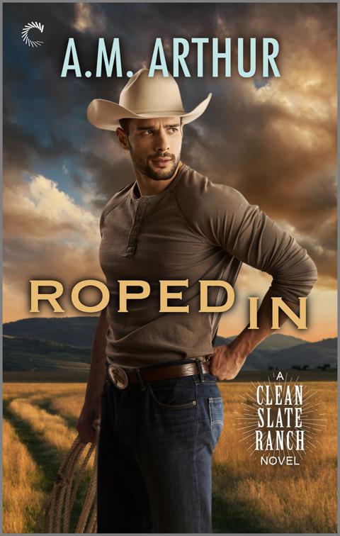 This image is the cover for the book Roped In, The Clean Slate Ranch Novels