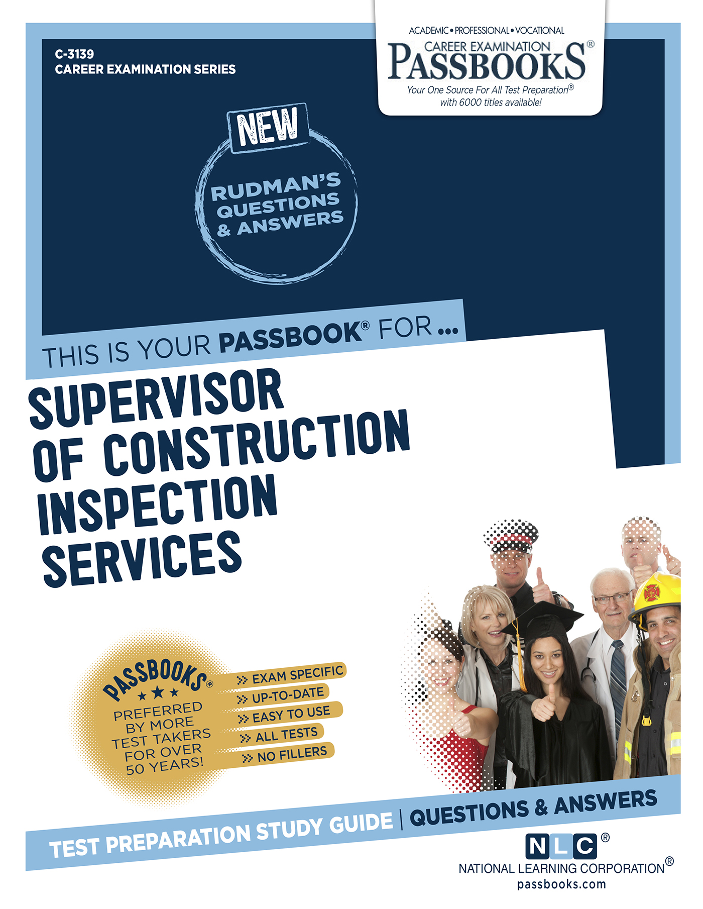Supervisor of Construction Inspection Services, Career Examination Series