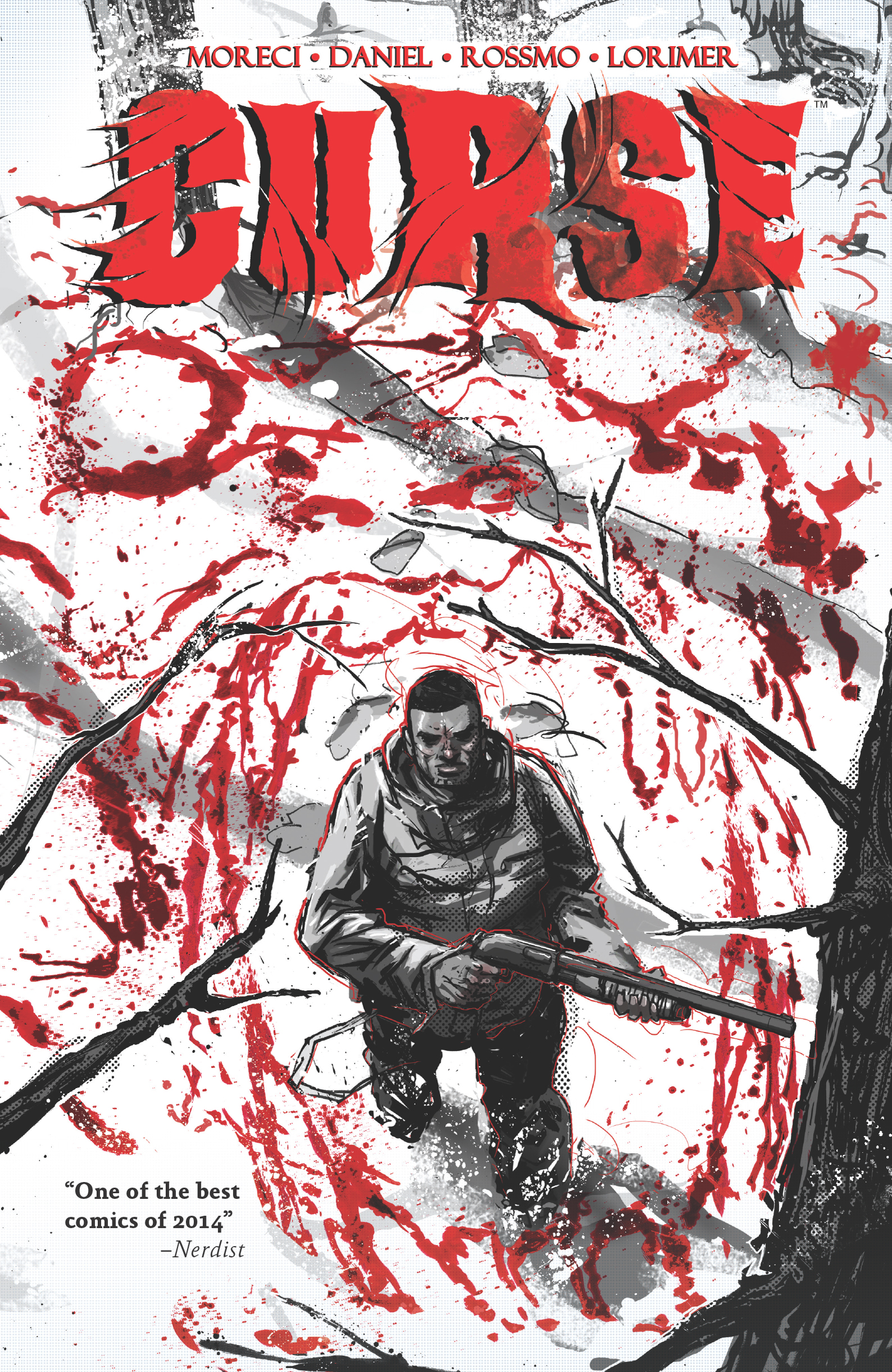 This image is the cover for the book Curse