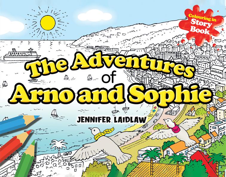 This image is the cover for the book The Adventures of Arno and Sophie