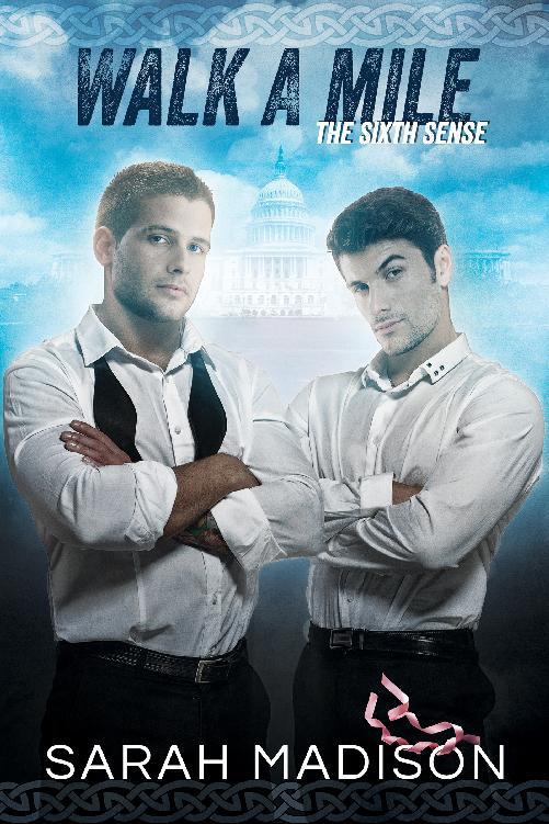 This image is the cover for the book Walk a Mile, The Sixth Sense