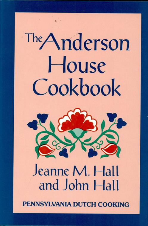 Anderson House Cookbook, Restaurant Cookbooks