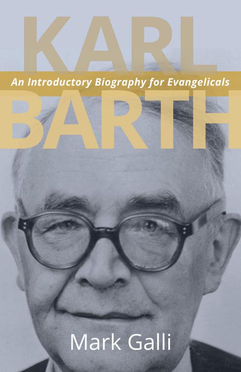 This image is the cover for the book Karl Barth