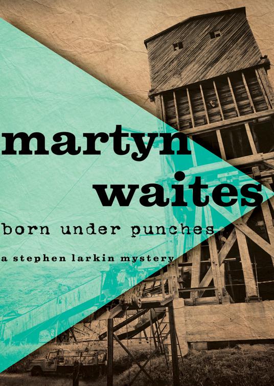 This image is the cover for the book Born Under Punches, The Stephen Larkin Mysteries