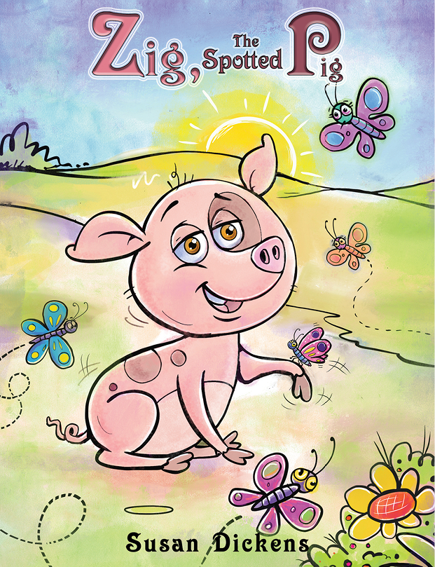 This image is the cover for the book Zig, the Spotted Pig