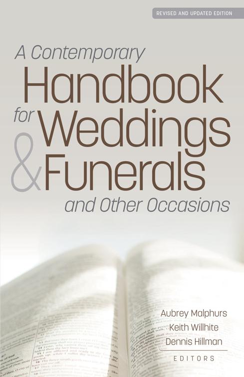 A Contemporary Handbook for Weddings &amp; Funerals and Other Occasions