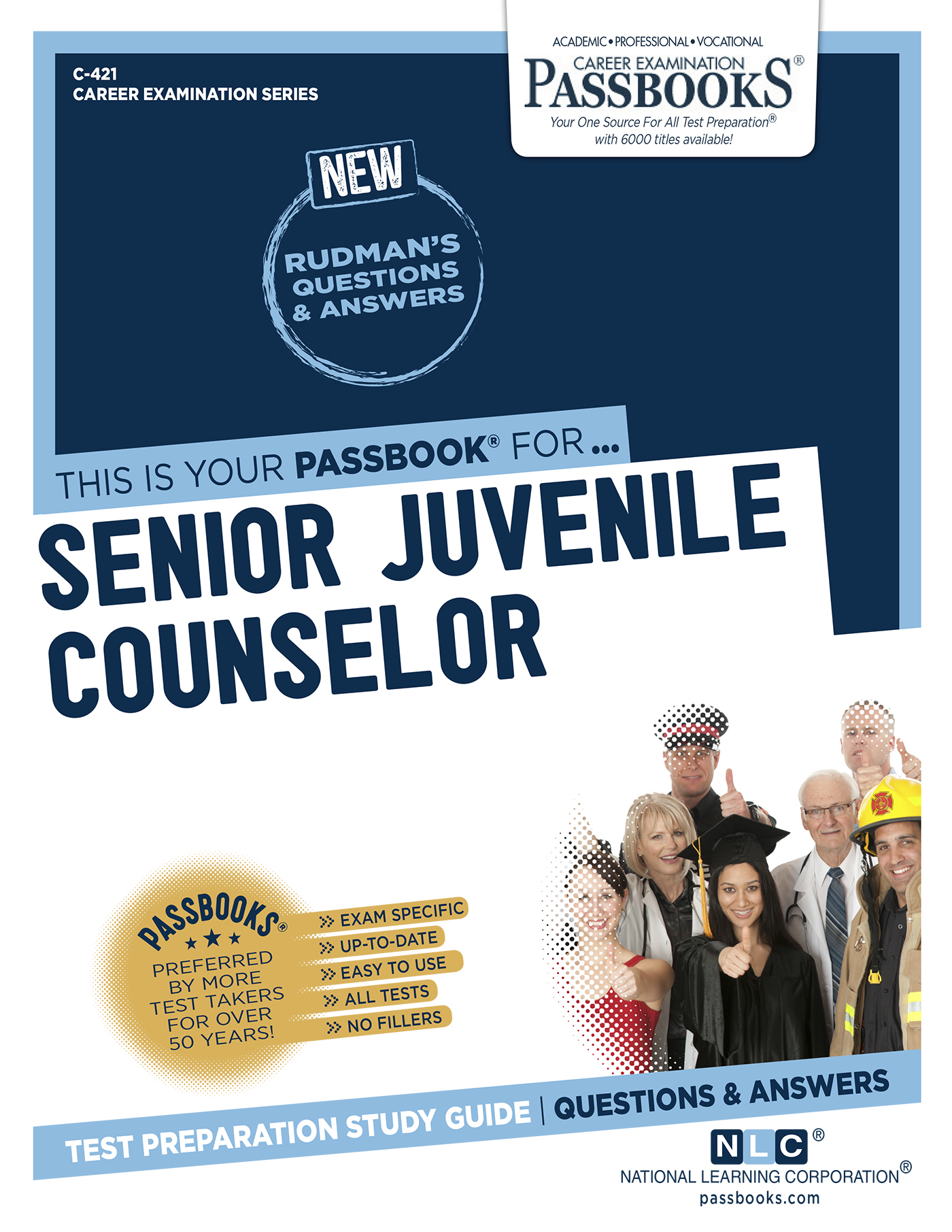 Senior Juvenile Counselor, Career Examination Series