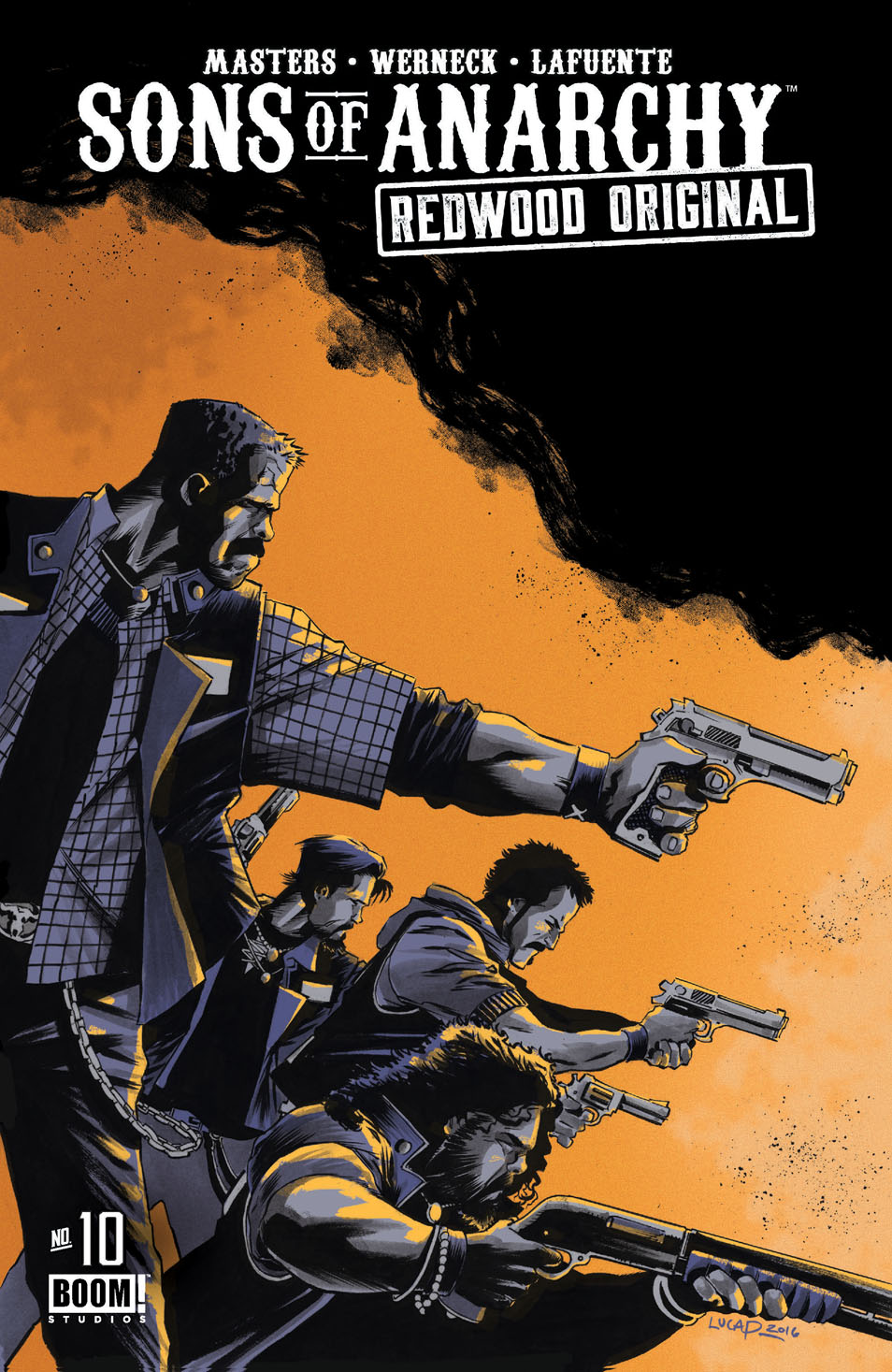This image is the cover for the book Sons of Anarchy Redwood Original #10, Sons of Anarchy Redwood Original