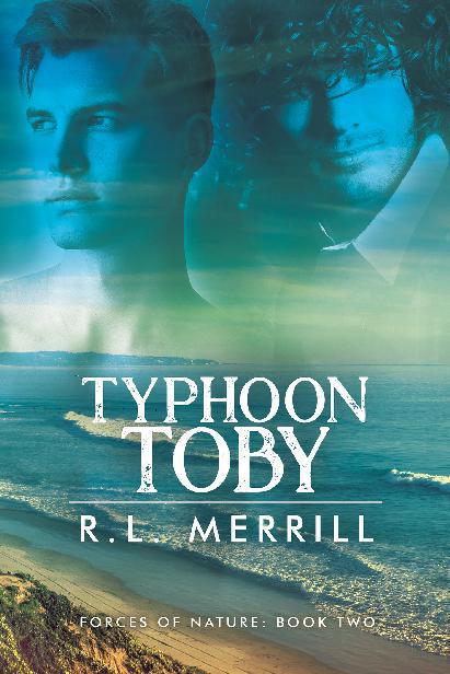 This image is the cover for the book Typhoon Toby, Forces of Nature