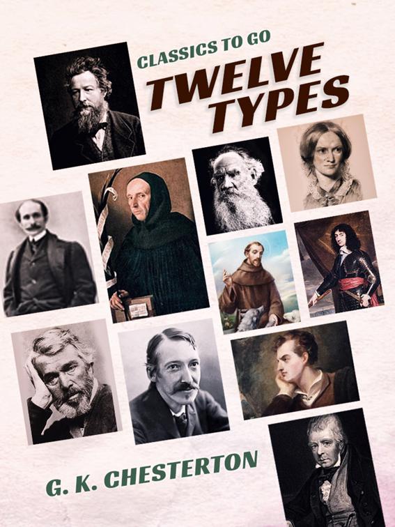 Twelve Types, Classics To Go