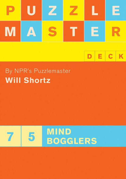 Puzzlemaster Deck: 75 Mind Bogglers, Puzzlemaster Deck