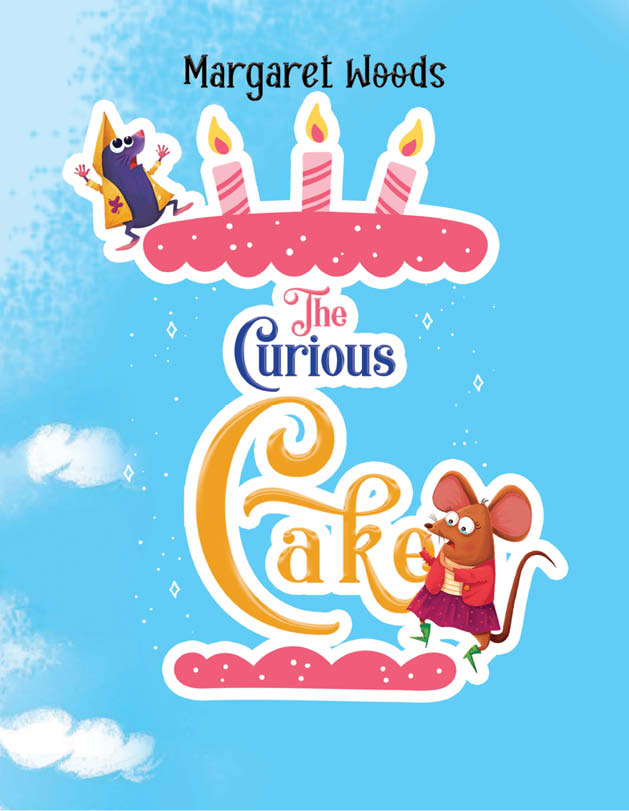 This image is the cover for the book The Curious Cake