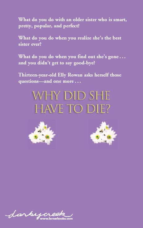 Why Did She Have to Die?, Lurlene McDaniel Books
