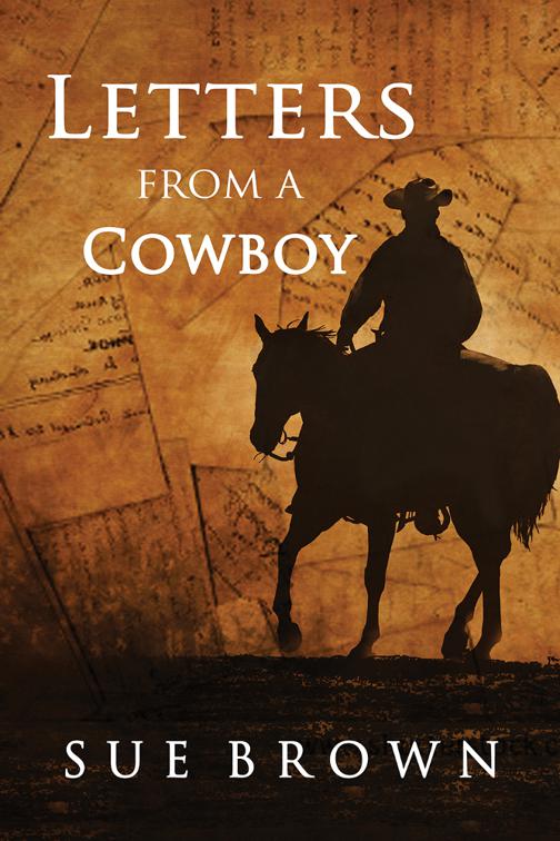 This image is the cover for the book Letters from a Cowboy, Morning Report Series