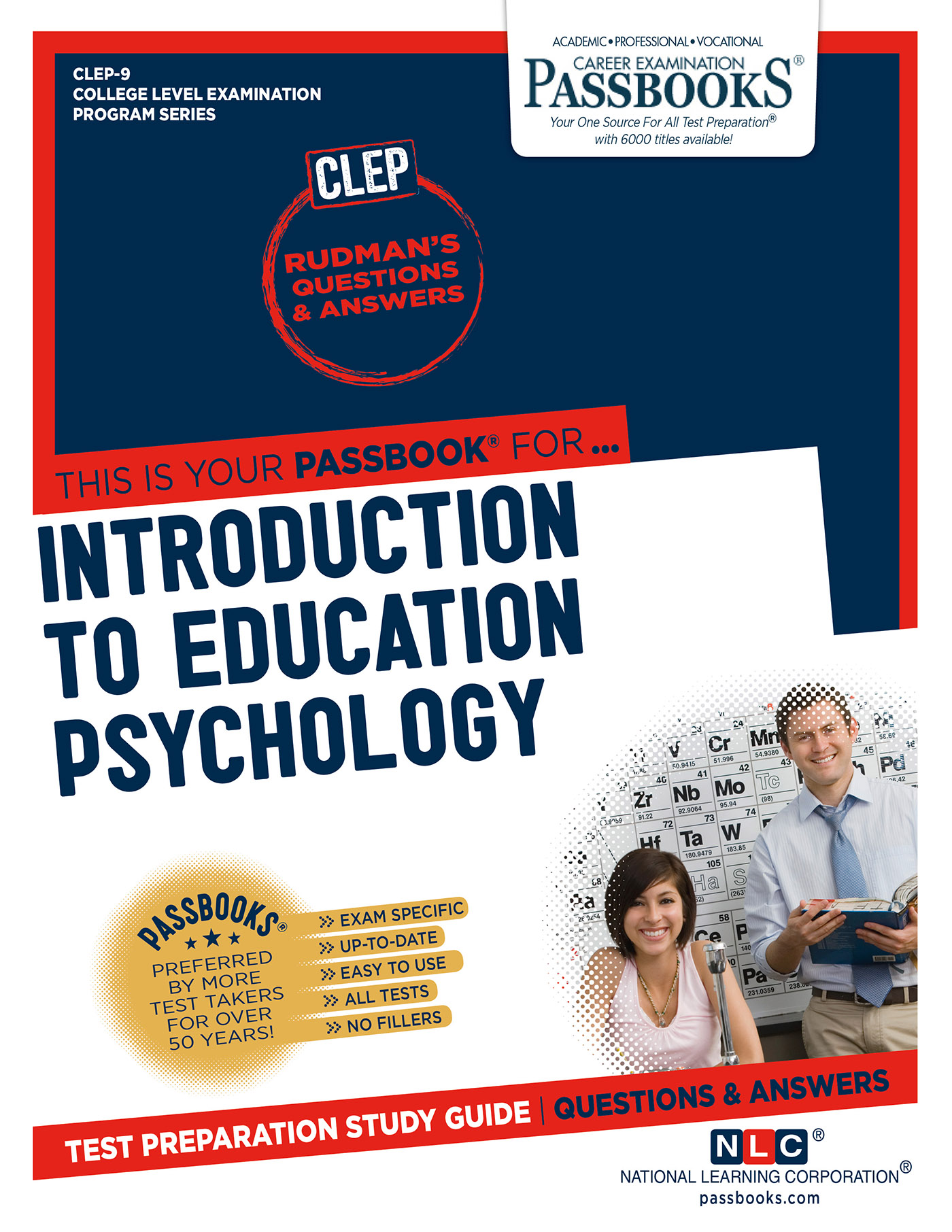 INTRODUCTION TO EDUCATIONAL PSYCHOLOGY, College Level Examination Program Series (CLEP)