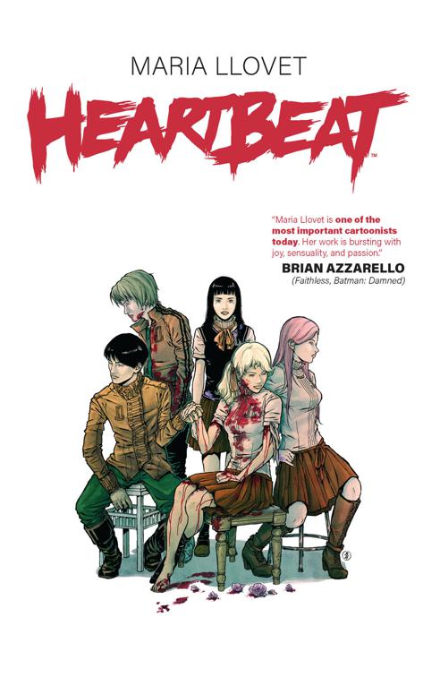 This image is the cover for the book Heartbeat, Heartbeat
