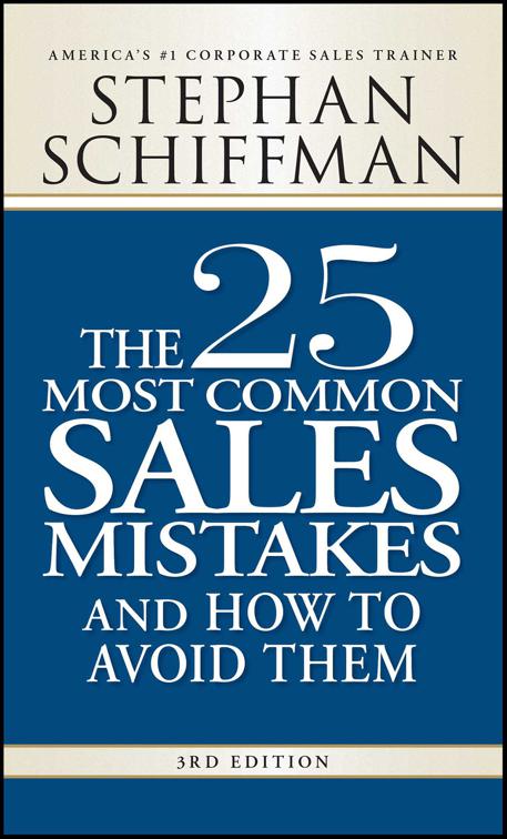25 Most Common Sales Mistakes and How to Avoid Them