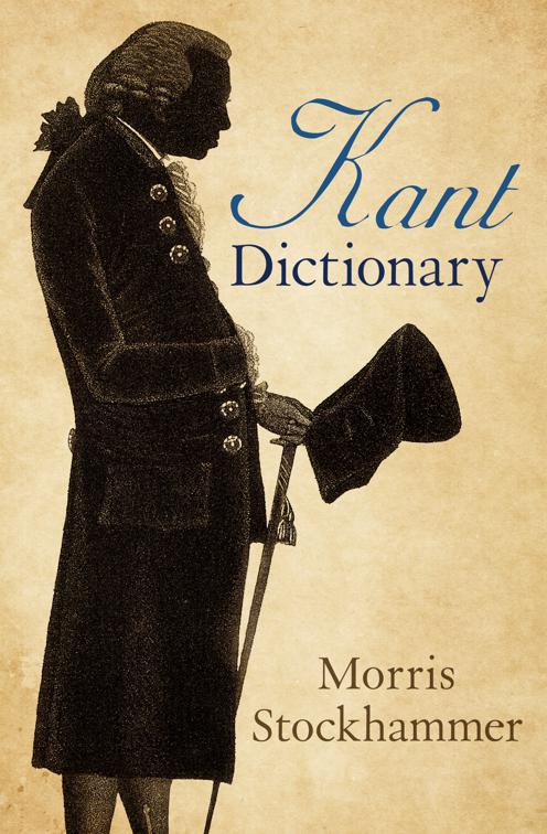 Kant Dictionary