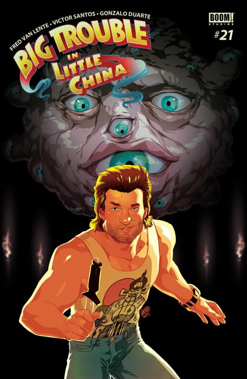 This image is the cover for the book Big Trouble in Little China #21, Big Trouble in Little China
