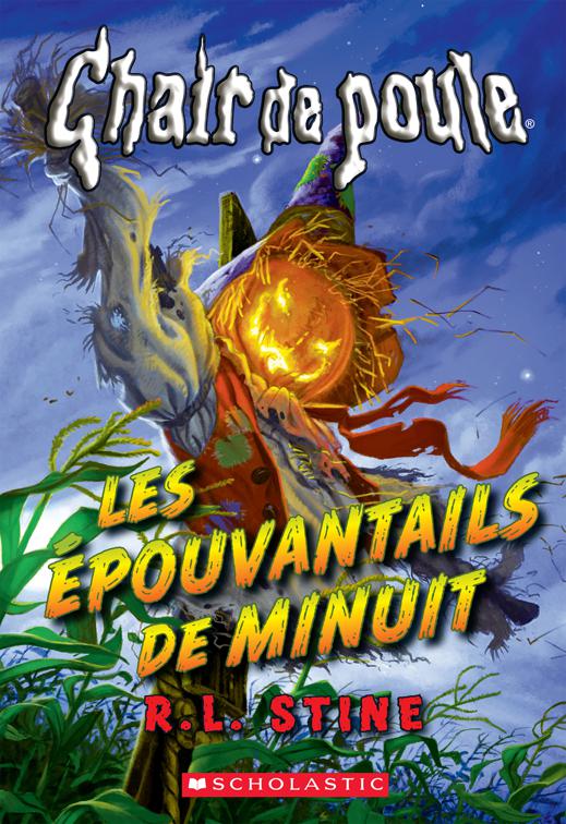 This image is the cover for the book The Scarecrow Walks at Midnight, Chair de poule
