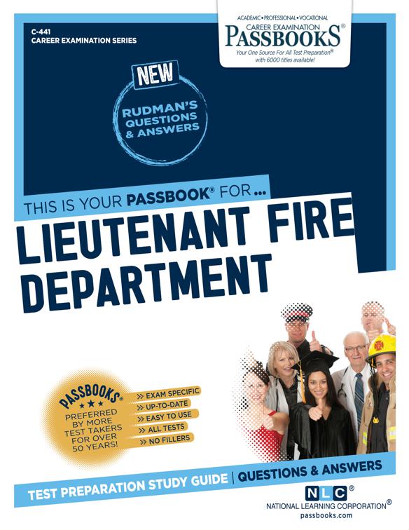 Lieutenant Fire Department, Career Examination Series