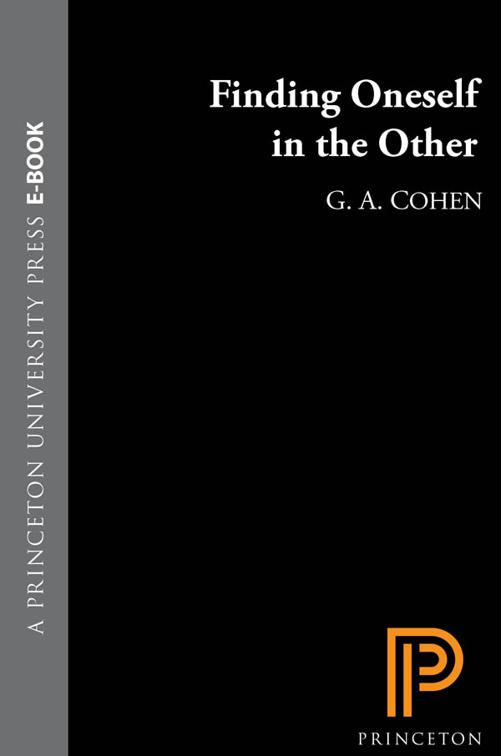 Finding Oneself in the Other