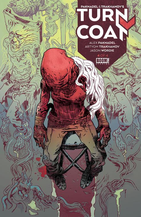 This image is the cover for the book Paknadel & Trakhanov's Turncoat #4, Paknadel & Trakhanov's Turncoat