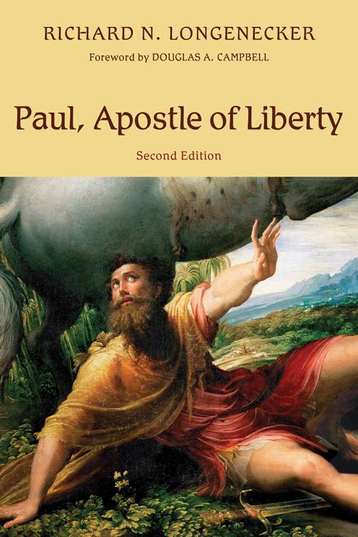 This image is the cover for the book Paul, Apostle of Liberty