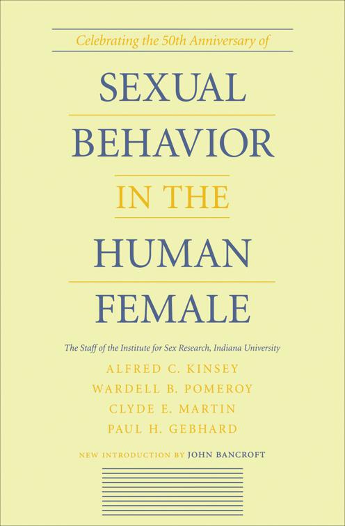 Sexual Behavior in the Human Female, Encounters: Explorations in Folklore and Ethnomusicology