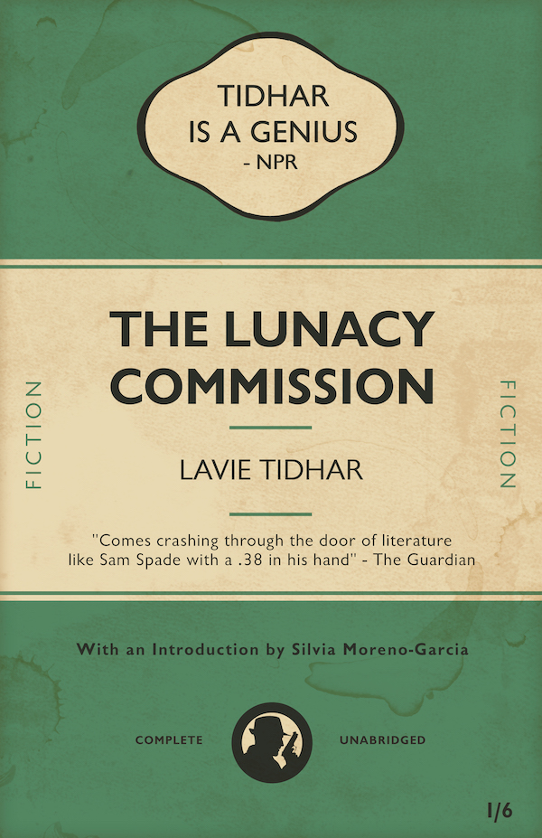 This image is the cover for the book The Lunacy Commission