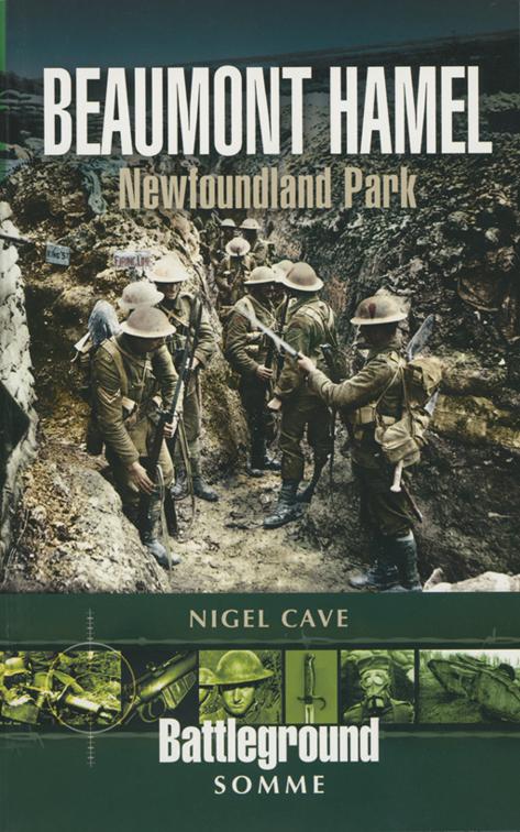 This image is the cover for the book Beaumont Hamel, Battleground Somme