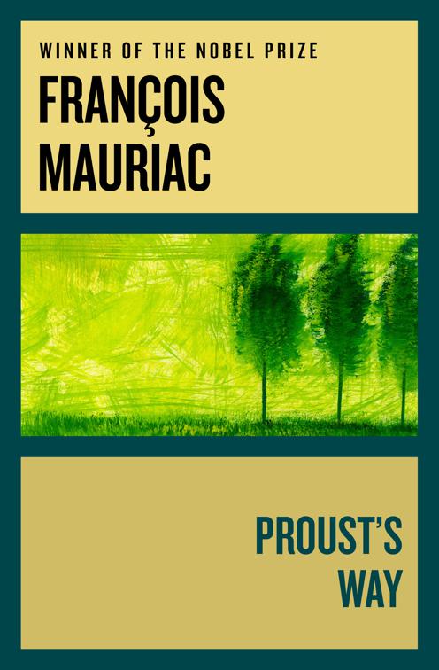 Proust&#x27;s Way