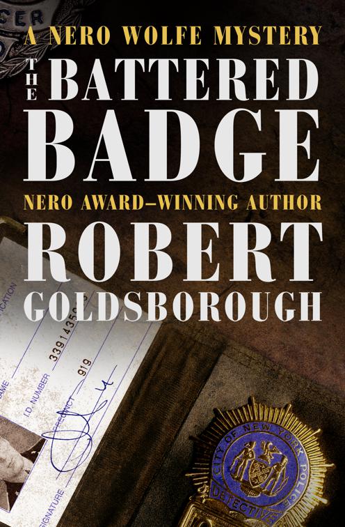 Battered Badge, The Nero Wolfe Mysteries